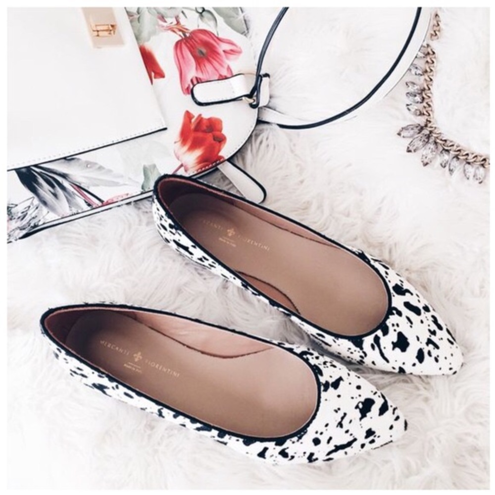 Black & White Flats - Mercanti Fiorentini